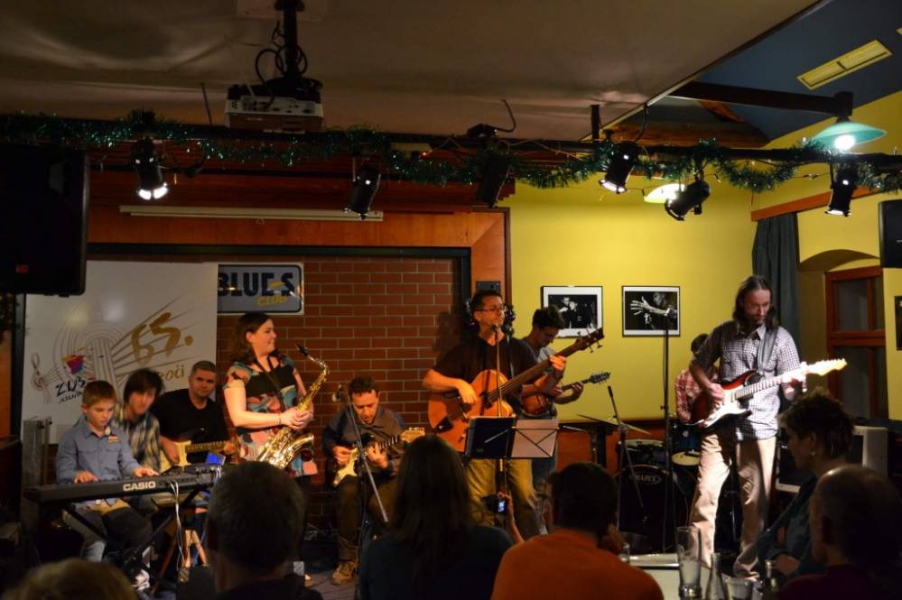 Jazzový večer v Blues clubu 23. listopadu 2013