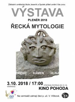Vernisáž výstavy plenér 2018 - Řecká mytologie